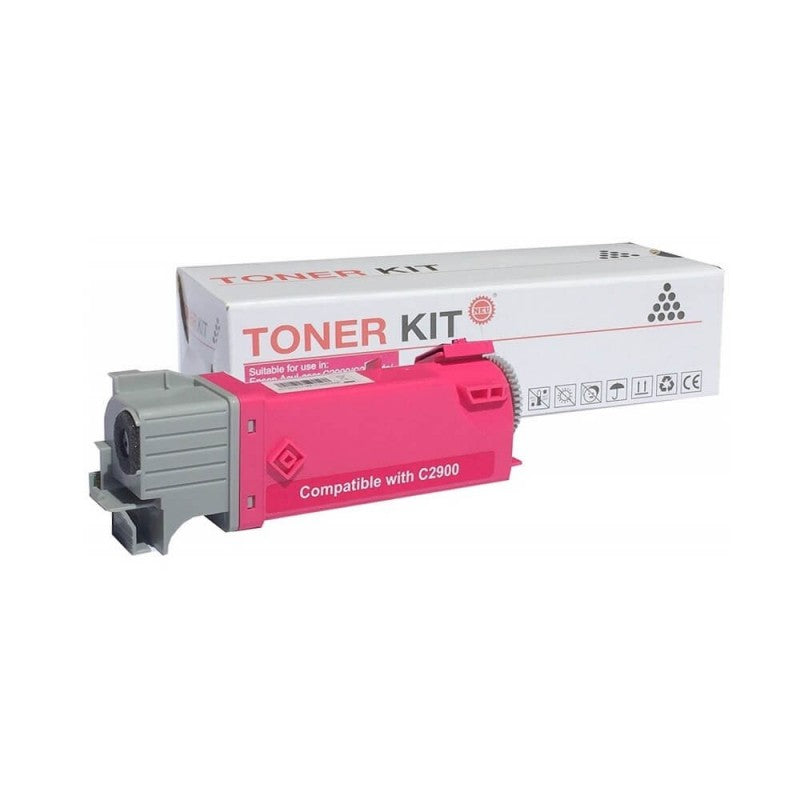 Toner Compatibile Epson C13S050628 0628 M Magenta 3000 Pagine