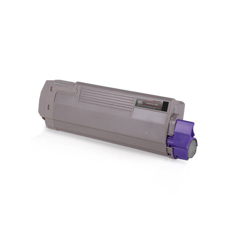 Toner Compatibile Oki C612 46507508 Bk Nero 8000 Pagine