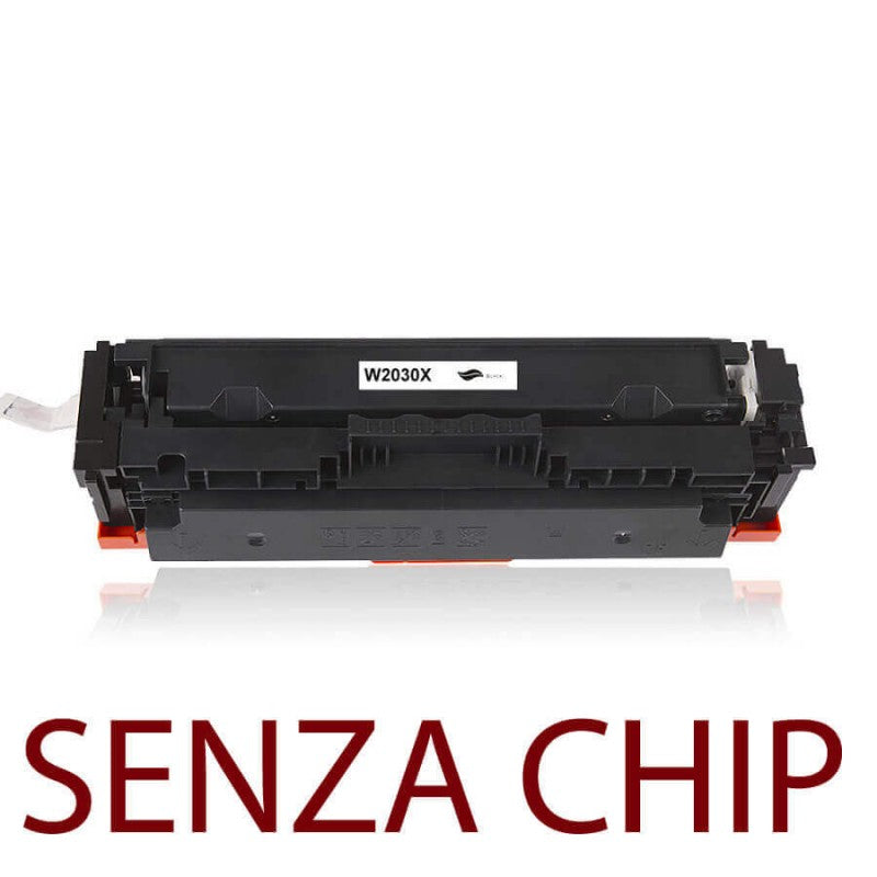 Toner Compatibile HP W2030X 415X Bk Nero 7500 Pagine No Chip