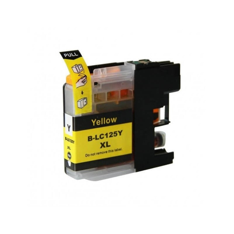 Cartuccia Compatibile Brother LC-125 Y Yellow Con Chip 15ml