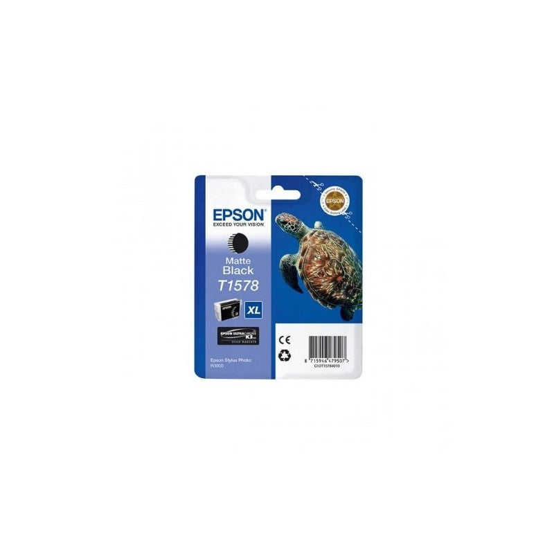 Epson C13T15784010 T1578 Cartuccia Originale MBK Matte BK Nero