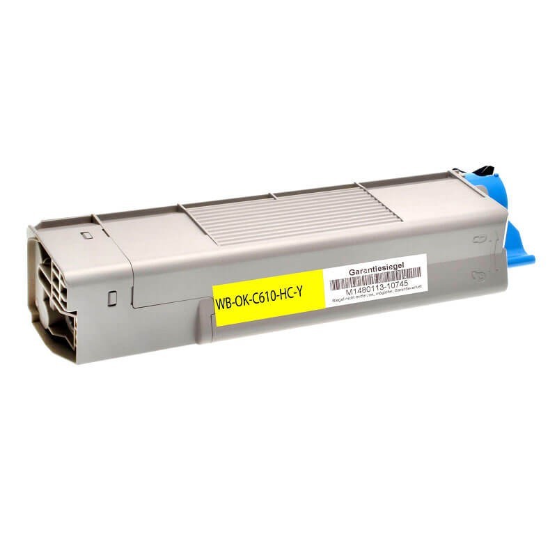 Toner Compatibile Oki C610 44315305 Y Yellow 6000 Pagine