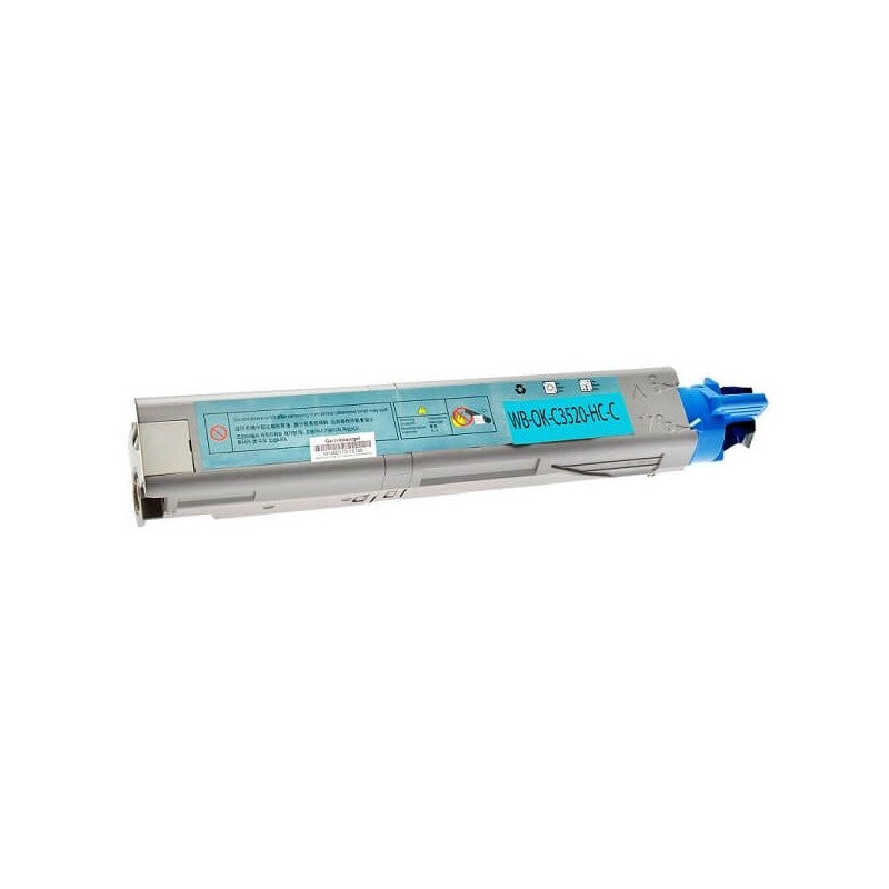 Toner Compatibile Oki C3520 43459323 C Ciano 2500 Pagine