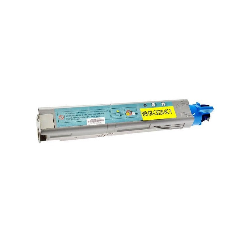 Toner Compatibile Oki C3520 43459321 Y Yellow 2500 Pagine