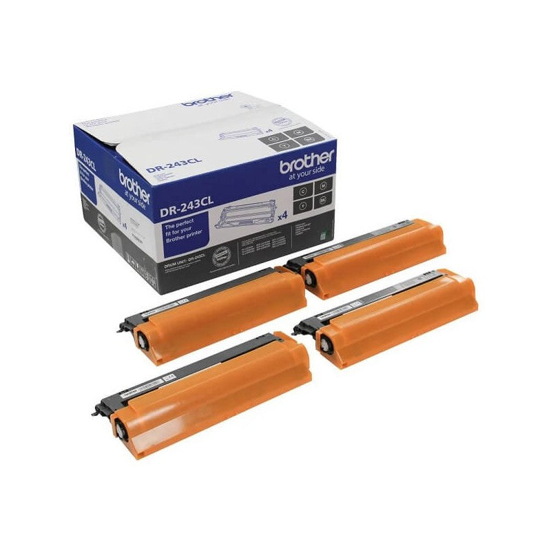 Drum Originale Brother DR-243CL DR243 Bk C M Y 18000 Pagine
