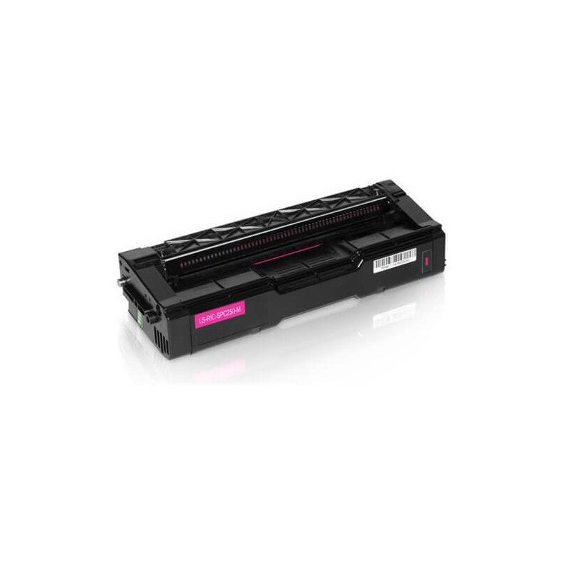 Toner Compatibile Ricoh SP C250 407545 M Magenta 1600 Pagine
