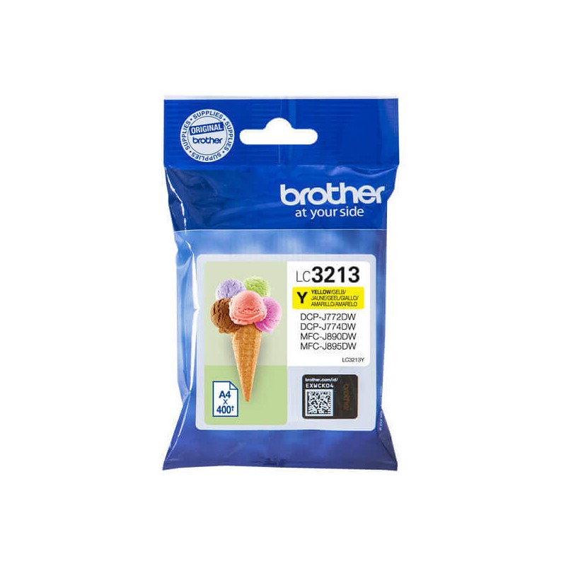 Cartuccia Originale Brother LC3213Y Y Yellow 400 Pagine