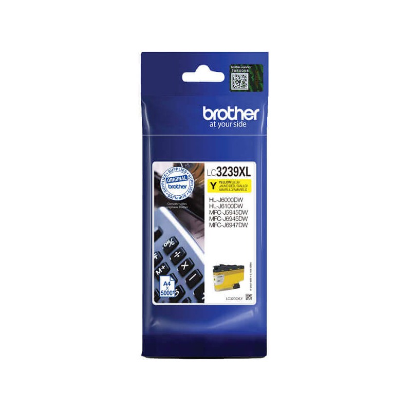 Cartuccia Originale Brother LC3239XLY Y Yellow 5000 Pagine