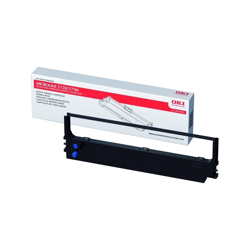 Nastro Originale Oki 5720 44173405 Bk Nero 8000000 Caratteri