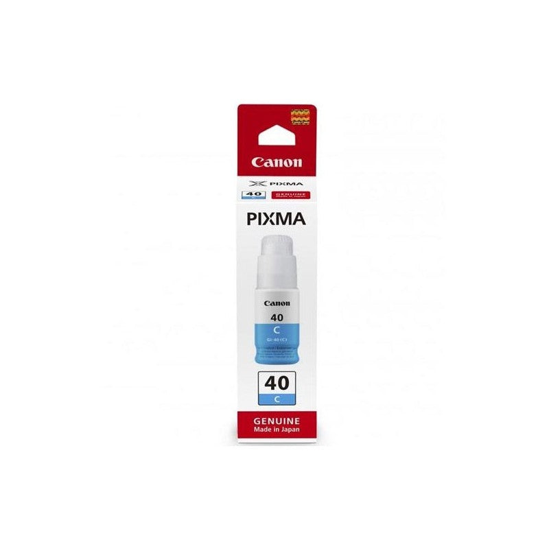 Canon GI-40C 3400C001 GI40C Inchiostro Originale C Ciano 7700 Pagine