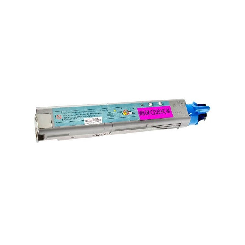 Toner Compatibile Oki C3520 43459322 M Magenta 2500 Pagine