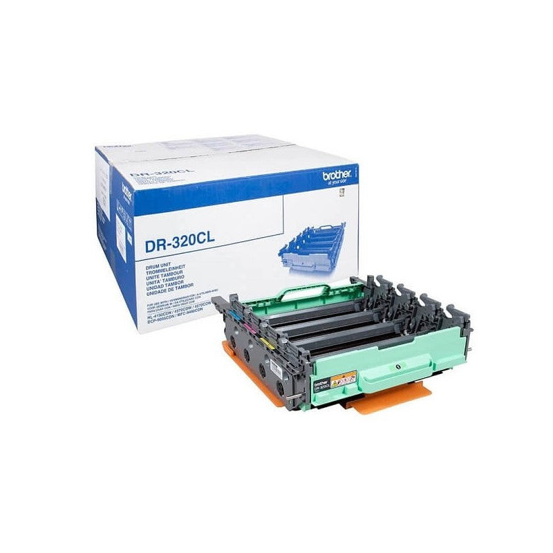 Drum Originale Brother DR-320CL DR320 Bk C M Y 25000 Pagine