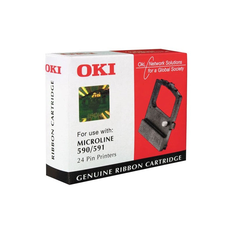 Nastro Originale Oki 590 09002316 Bk Nero 5000000 Caratteri