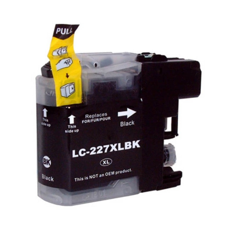 Cartuccia Compatibile Brother LC-227 Bk Nero Con Chip 30ml