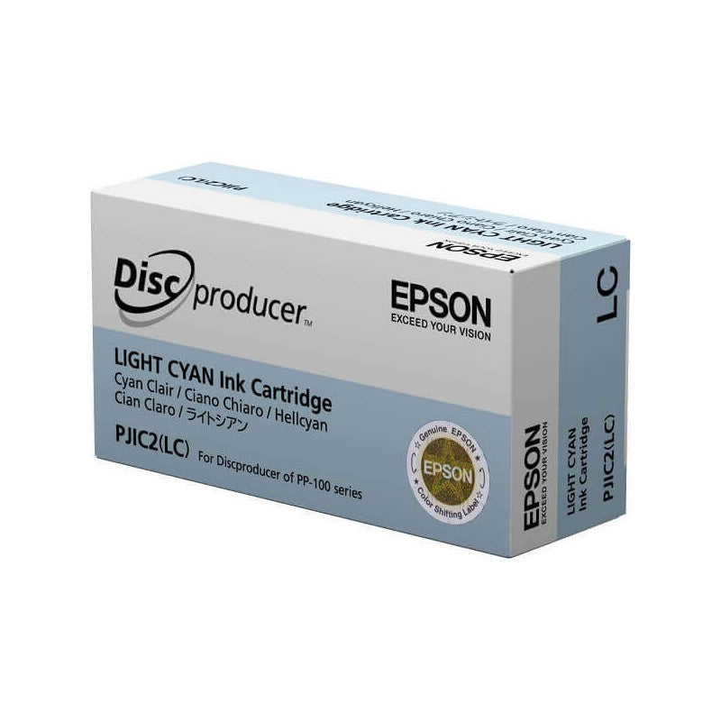 Epson C13S020448 S020689 PJIC2 Cartuccia Originale LC Light Ciano 26ML