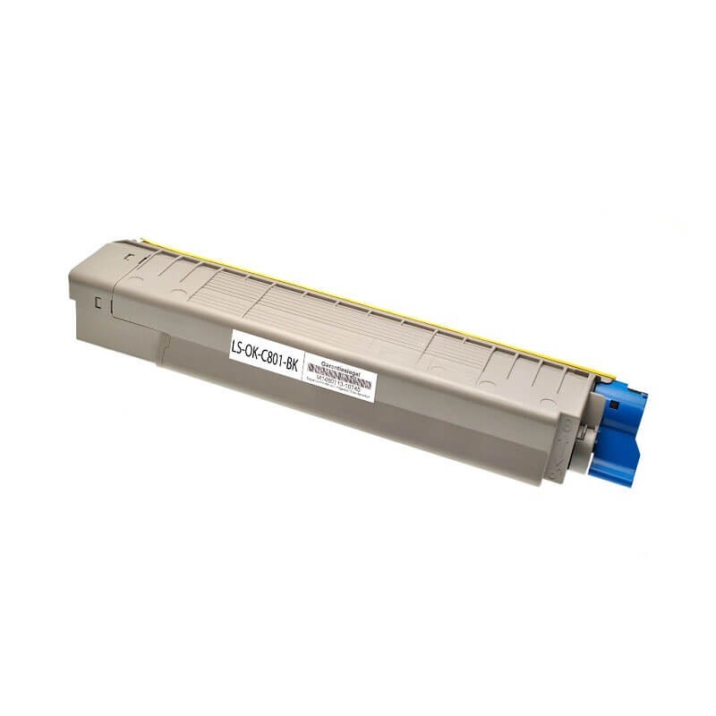 Toner Compatibile Oki C821 44643004 Bk Nero 7000 Pagine