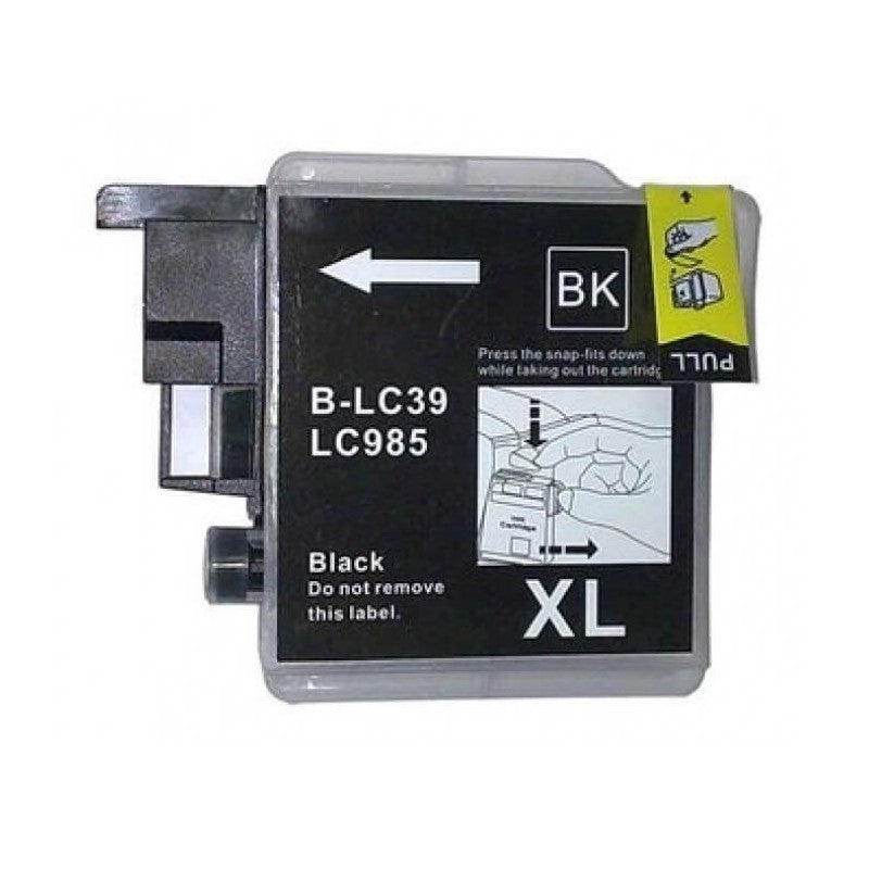 Cartuccia Compatibile Brother LC-39 LC-985 Bk Nero 25ml
