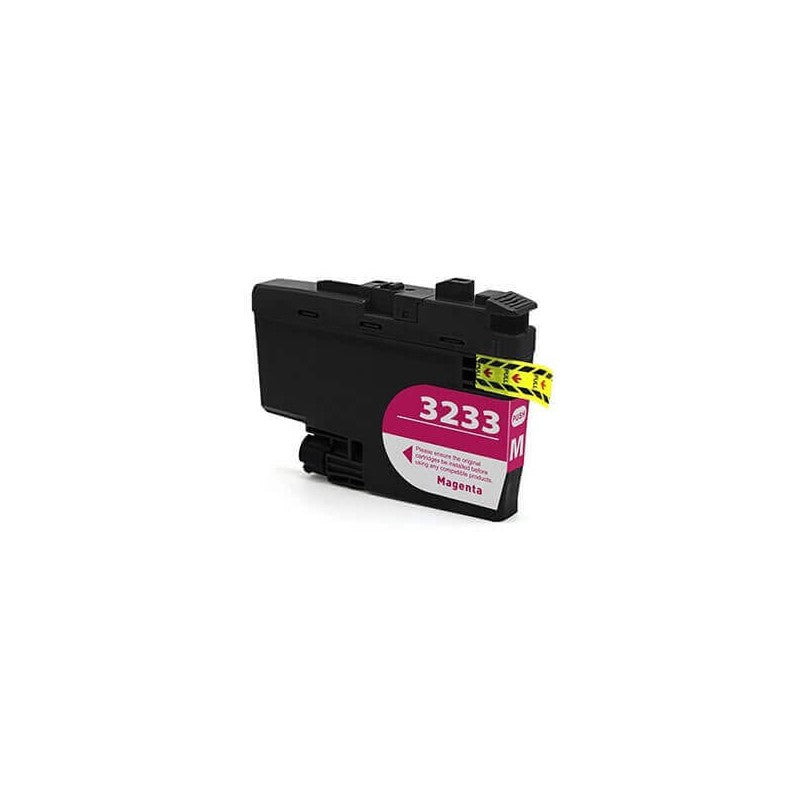 Cartuccia Compatibile Brother LC3233 M Magenta 16ML Con Chip 1500 Pagine