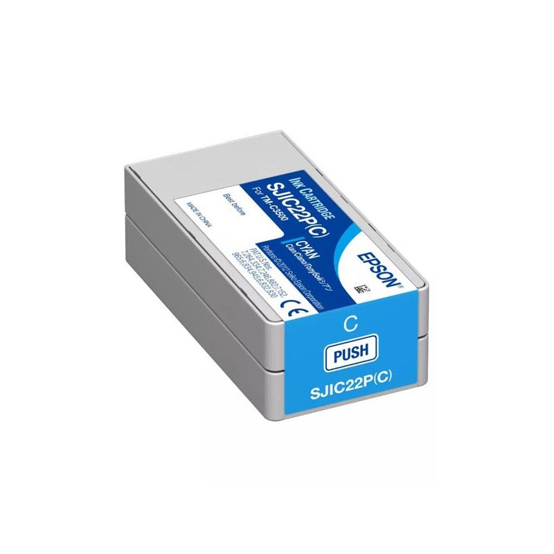 Cartuccia Originale Epson C33S020602 SJIC22P(C) C Ciano 33ML