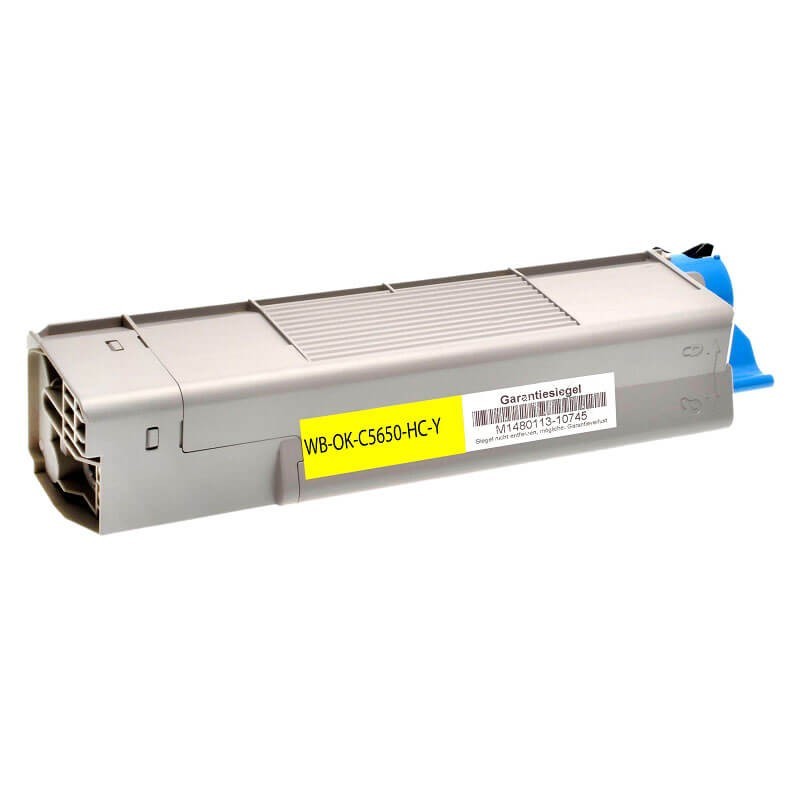 Toner Compatibile Oki C5650 43865705 Y Yellow 2000 Pagine