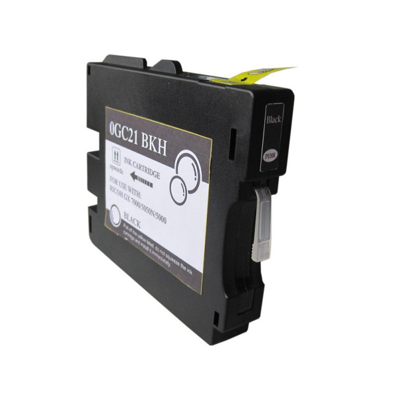 Cartuccia Compatibile Ricoh GC21K 405532 Bk Nero 1500 Pagine Inchiostro Sublimatico