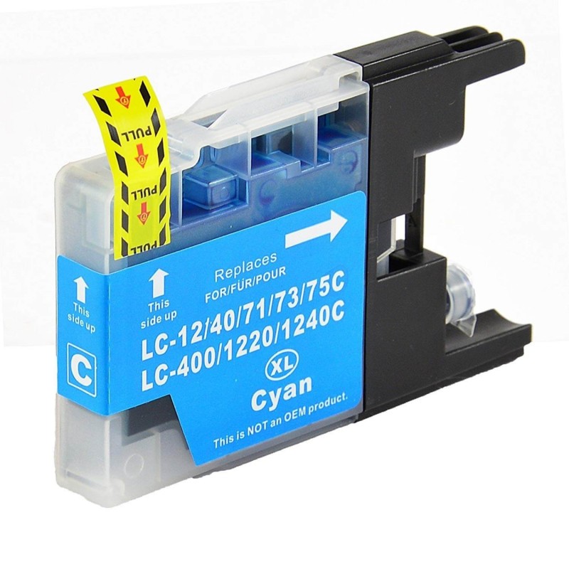 Cartuccia Compatibile Brother LC-1220 LC-1240 C Ciano 10ml