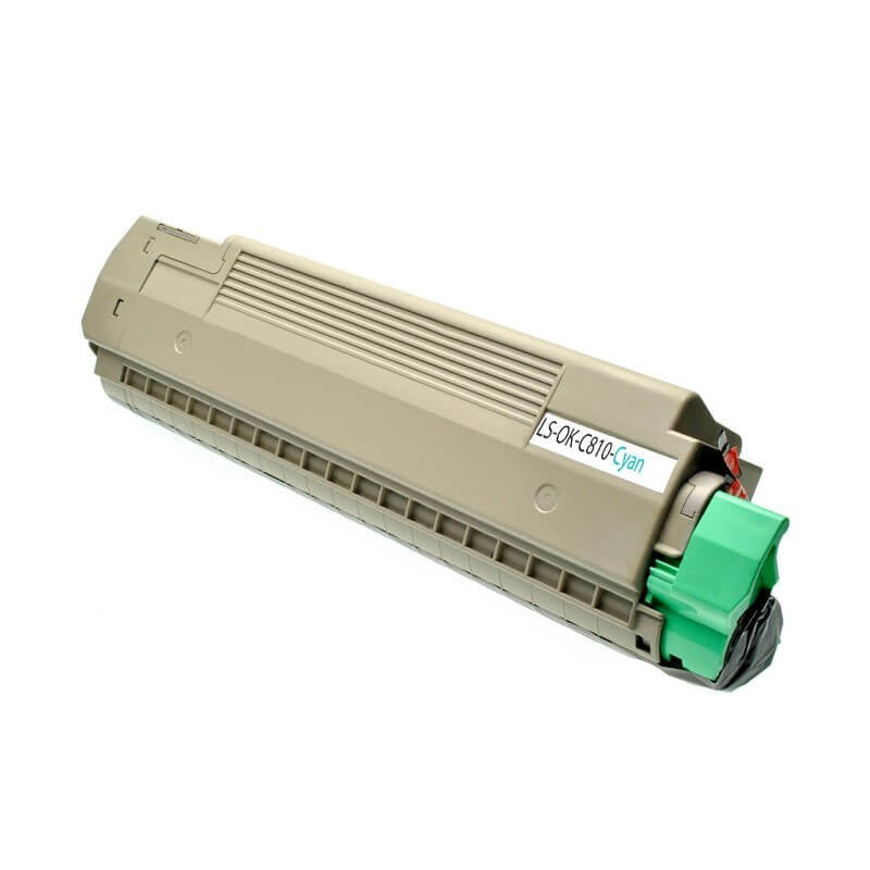 Toner Compatibile Oki C810 44059107 C Ciano 8000 Pagine