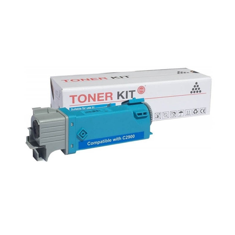 Toner Compatibile Epson C13S050629 0629 C Ciano 3000 Pagine