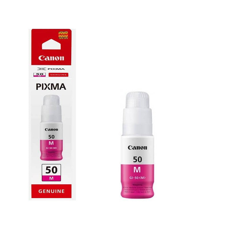 Canon GI-50M 3404C001 70ml Inchiostro Originale M Magenta 7700 Pagine
