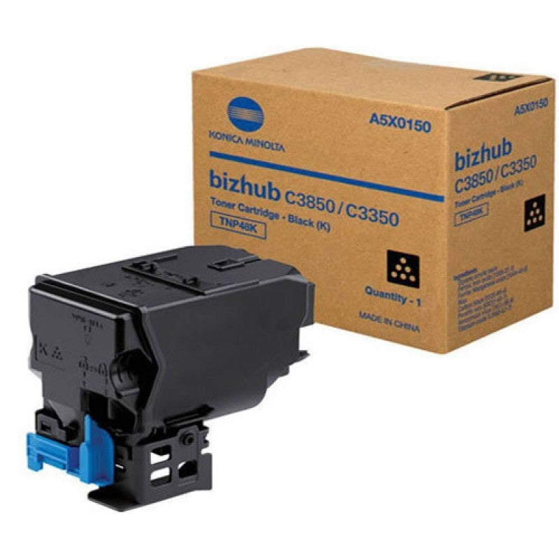Konika Minolta A5X0150 TNP-48 Toner Originale BK Nero