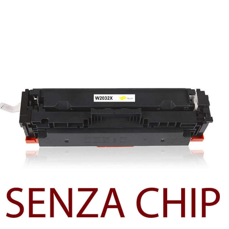 Toner Compatibile HP W2032X 415X Y Yellow 6000 Pagine No Chip