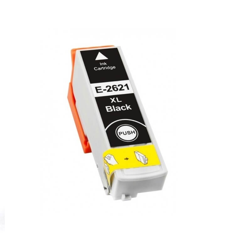 Cartuccia Compatibile Epson 26XL T2621 C13T26214010 Bk Nero