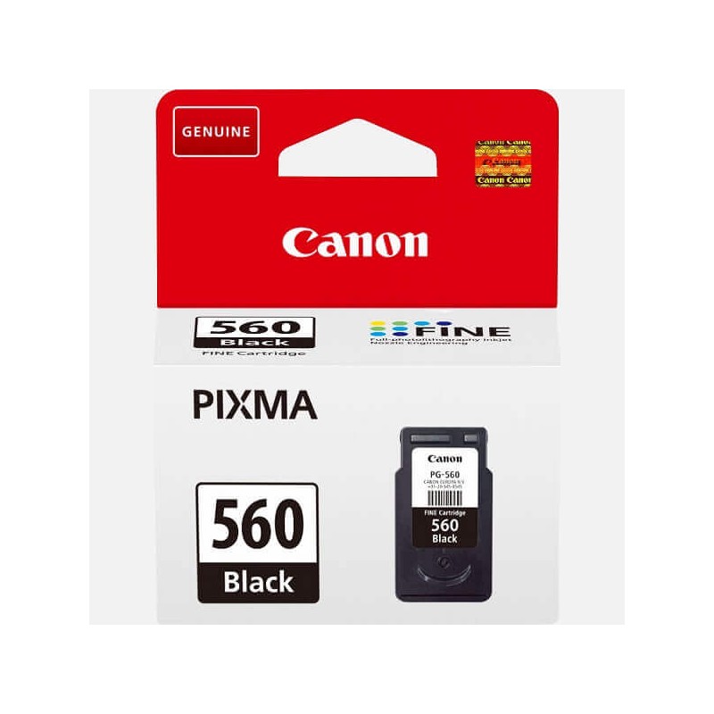 Canon PG560 3713C001 Cartuccia Originale Bk Nero