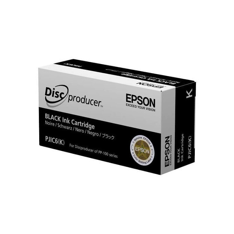 Epson C13S020452 S020693 PJIC6 Cartuccia Originale Bk Nero 26ML