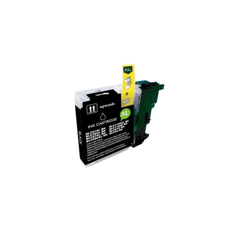 Cartuccia Compatibile Brother LC-980 LC-985 LC-1100 Bk Nero 25ml
