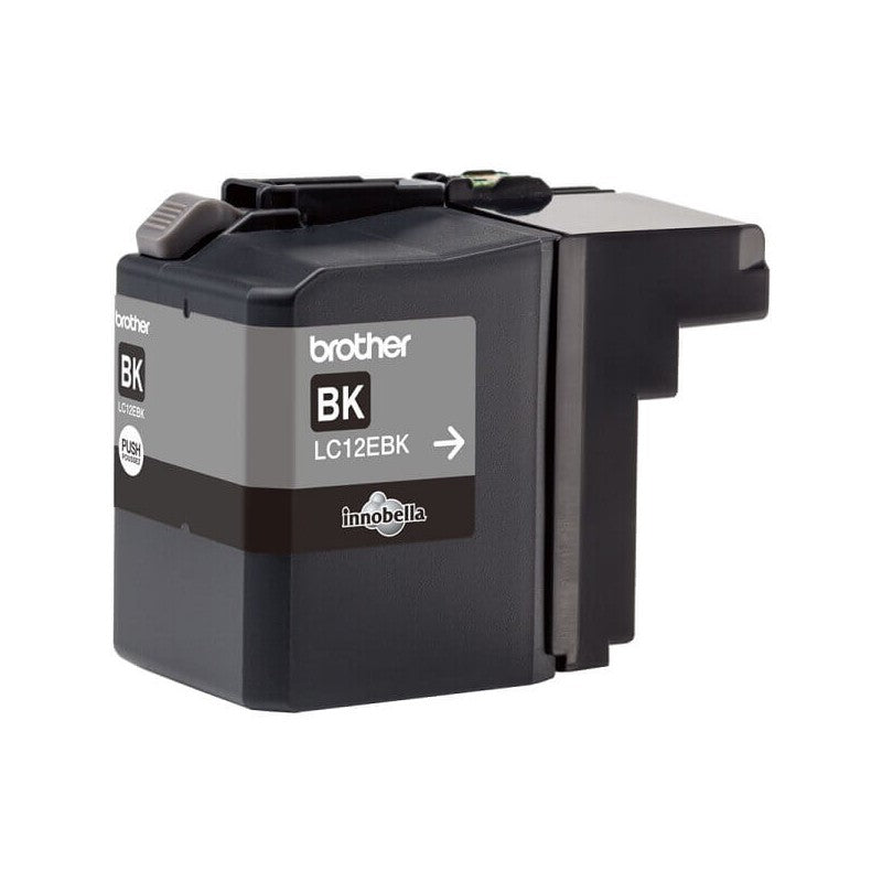 Cartuccia Originale Brother LC12EBK Bk Nero 2400 Pagine