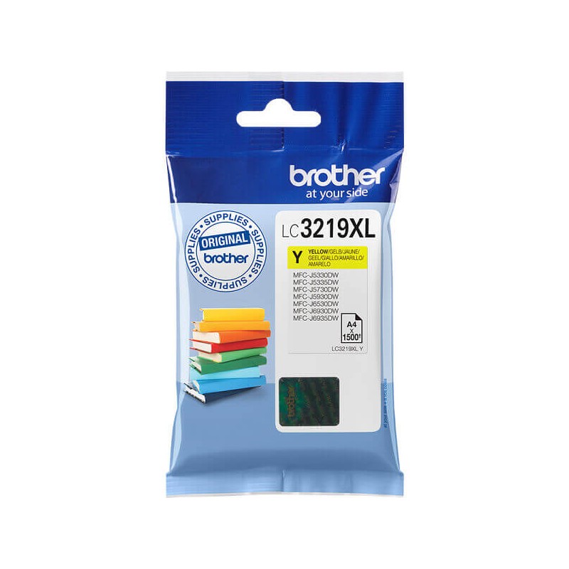 Cartuccia Originale Brother LC3219XLY Y Yellow 1500 Pagine