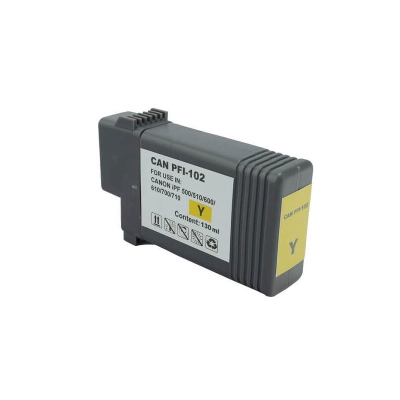 Cartuccia Compatibile Canon PFI-102Y 0898B001 Y Yellow