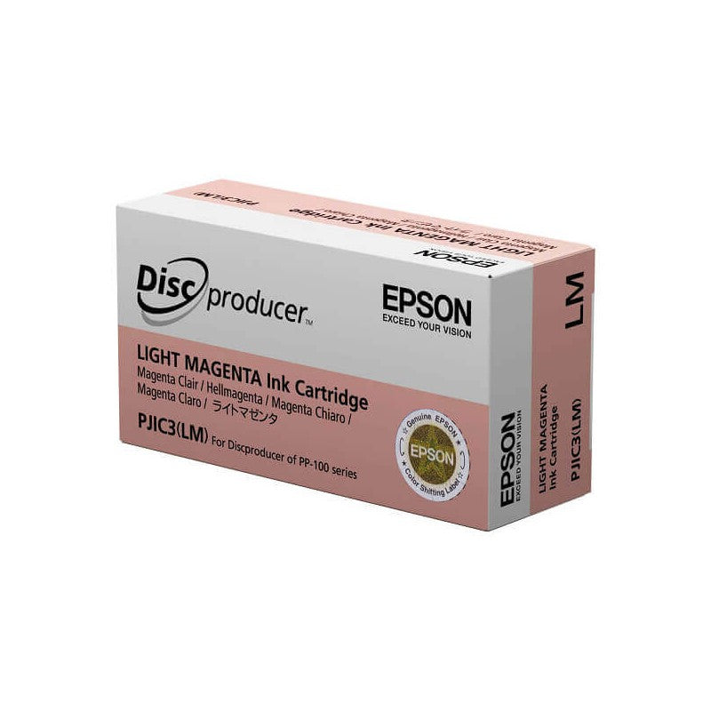 Epson C13S020449 S020690 PJIC3 Cartuccia Originale LM Light Magenta 26ML