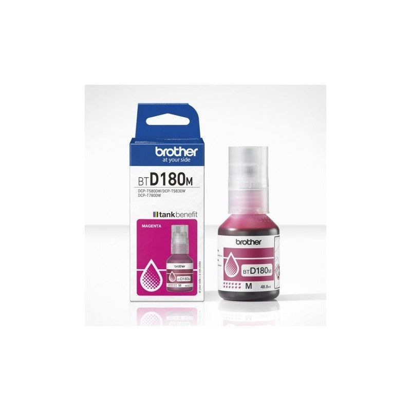 Inchiostro Originale Brother D180M M Magenta 5000 Pagine