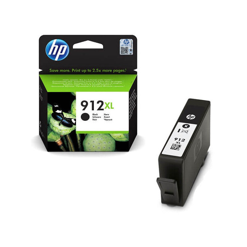 HP 3YL84AE 912 XL Cartuccia Originale Bk Nero