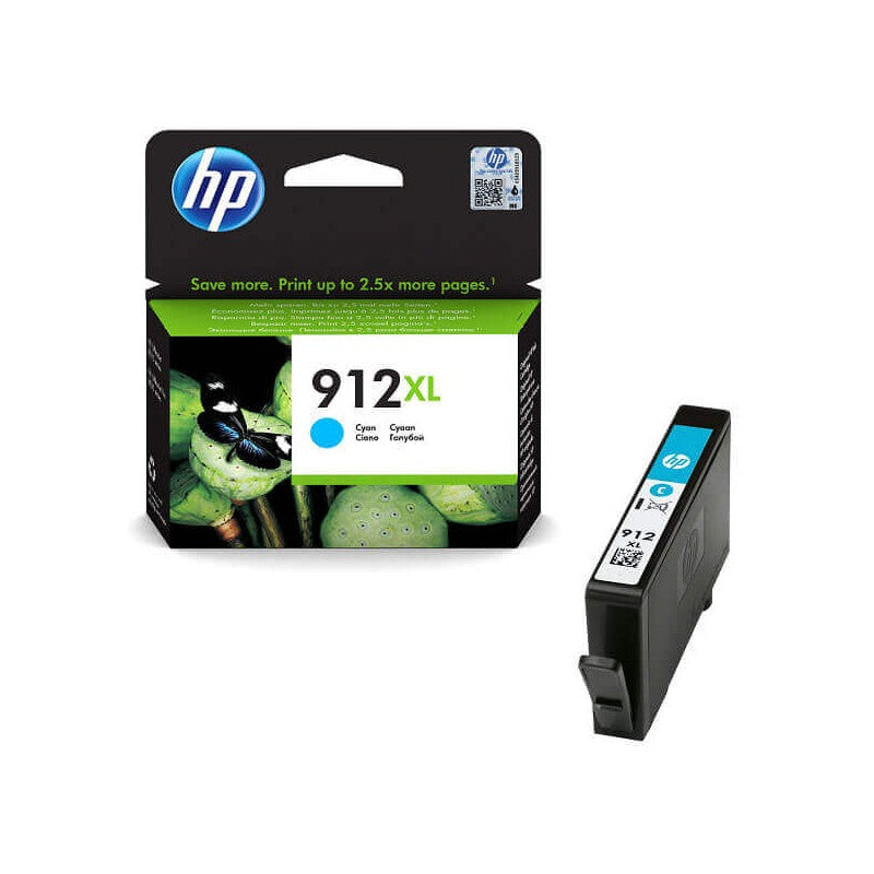 HP 3YL81AE 912 XL Cartuccia Originale C Ciano