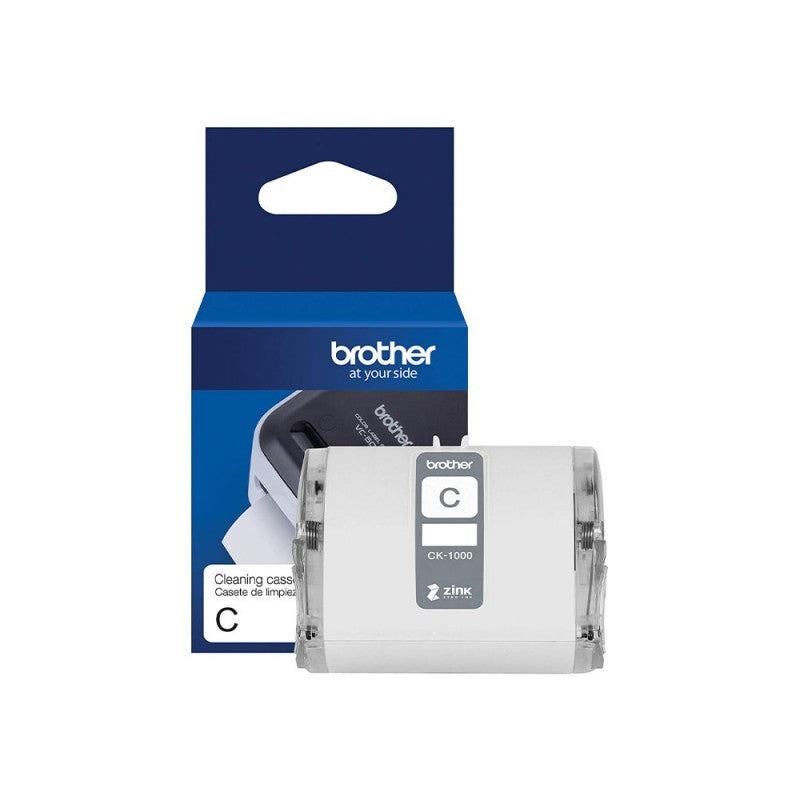 Brother CK1000 Rotolo Pulizia Originali per Etichettatrice colore 50mm x 2 Metri