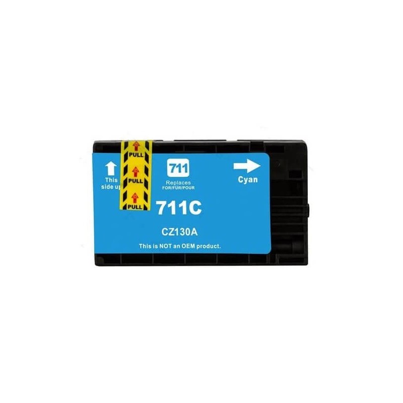 Cartuccia Compatibile HP CZ130A 711 C Ciano 29ml