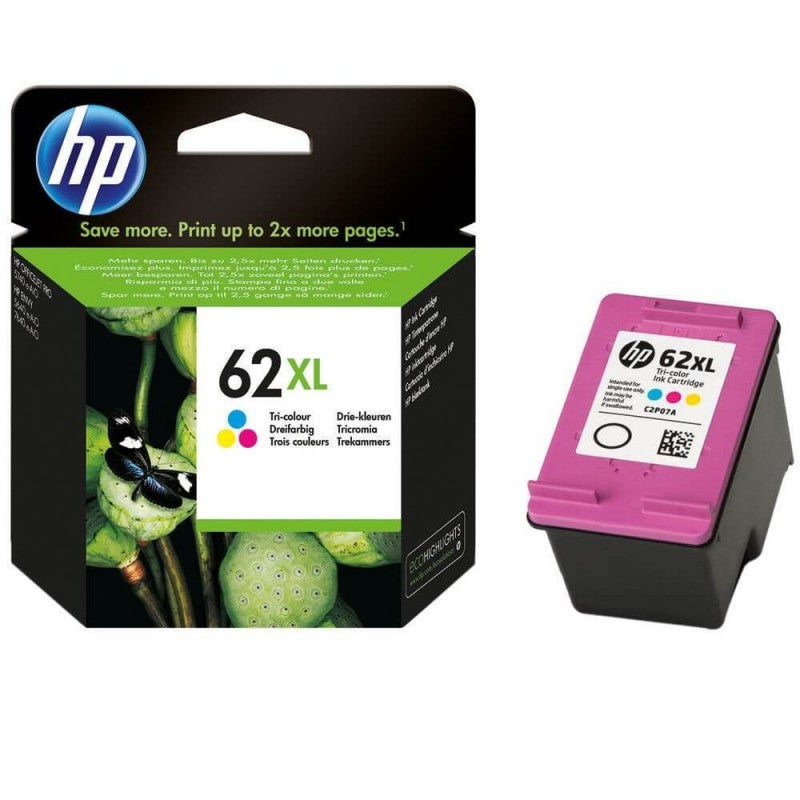 HP 62XL C2P07A XL Cartuccia originale Colore 415 Pagine