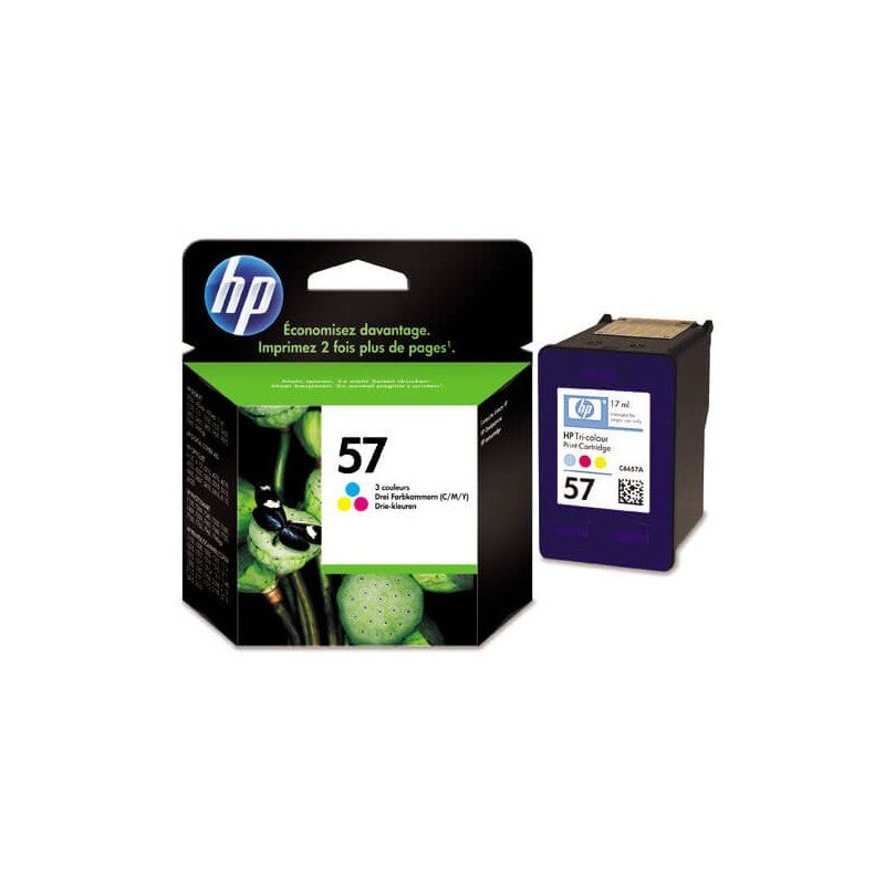 HP C6657AE 57 Cartuccia Originale Col Colore C M Y