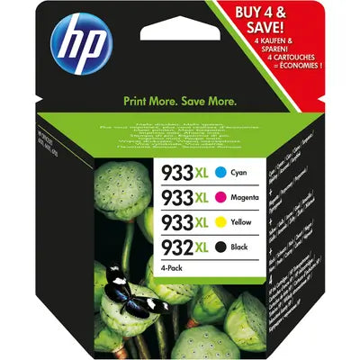 HP C2P42AE 932XL 933XL Multipack 4 Cartucce Originali Bk C M Y