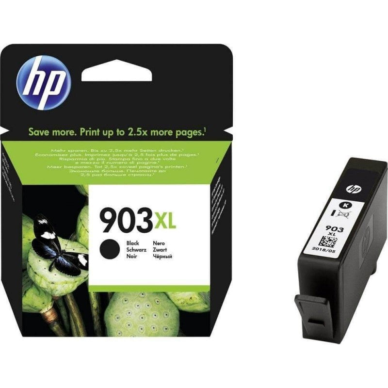 HP T6M15AE 903 xl Cartuccia Originale Bk Nero