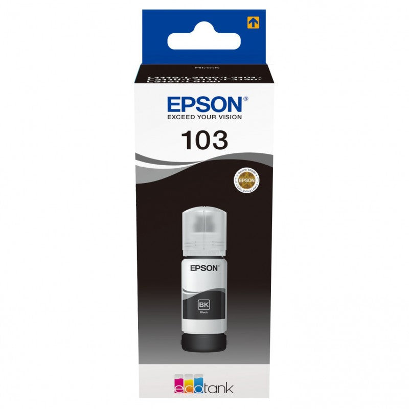 Epson 103 C13T00S14A T00S14A Inchiostro Originale Bk Nero da 70ml