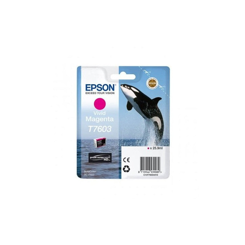 Epson C13T76034010 T7603 Cartuccia Originale M Magenta
